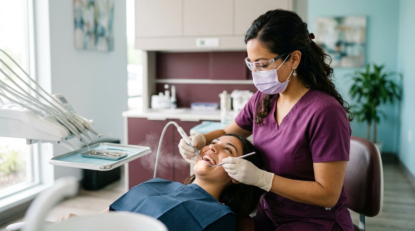 Odontología general en Katia Falón Odontología, Armenia (Quindío) — Limpieza, calzas, endodoncia y prevención.